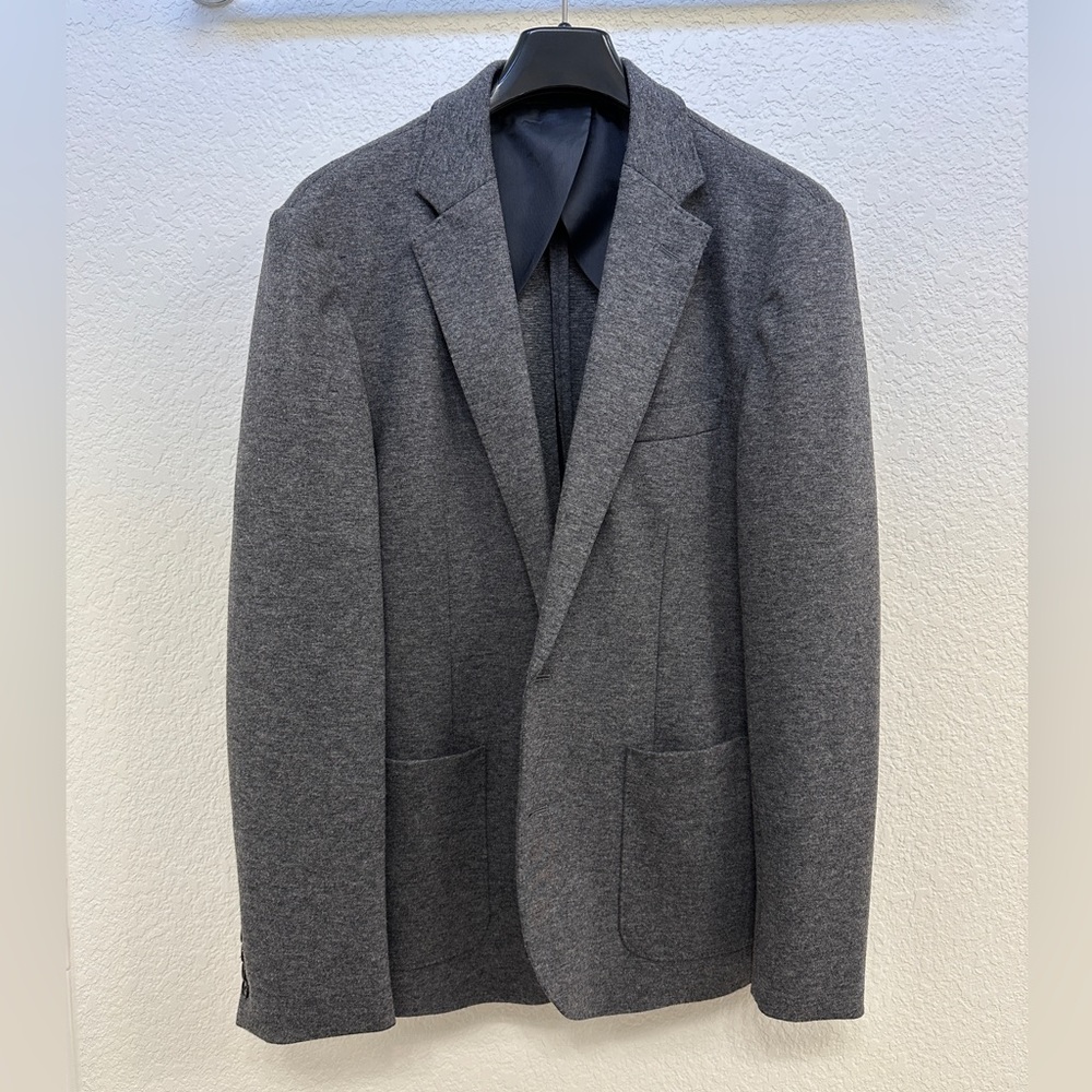 NWT J Crew Slim-Fit Knit Wool-Cotton Suit Jacket